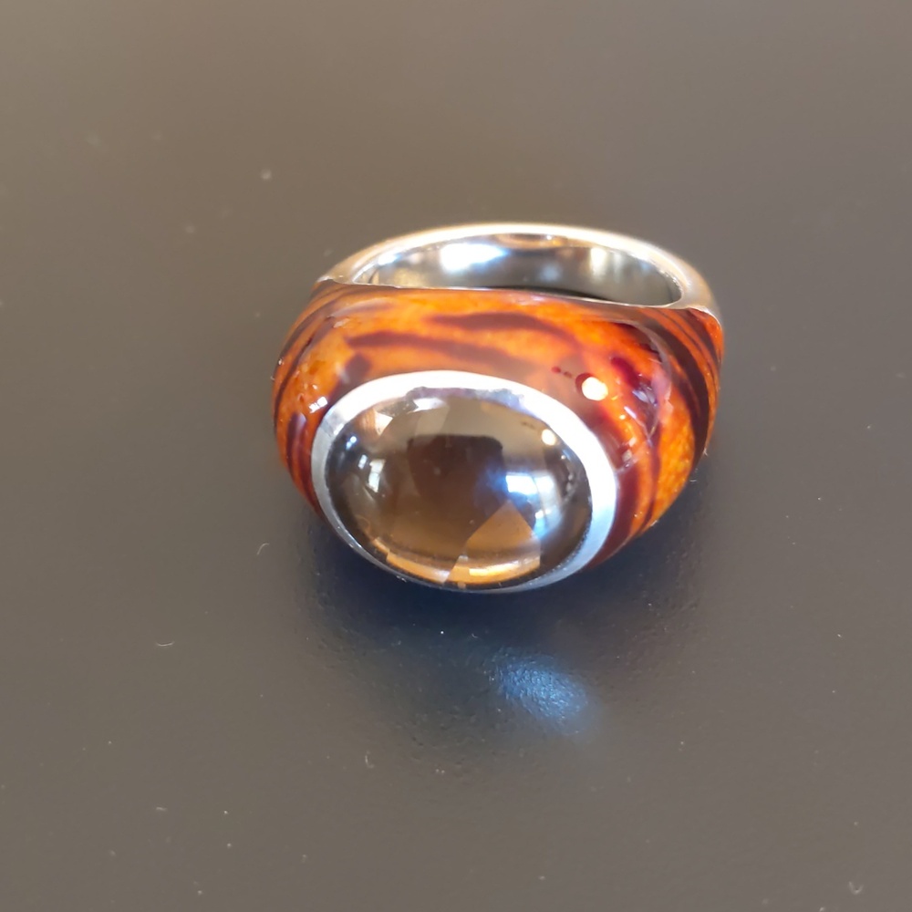 Sterling Silver Dome Ring